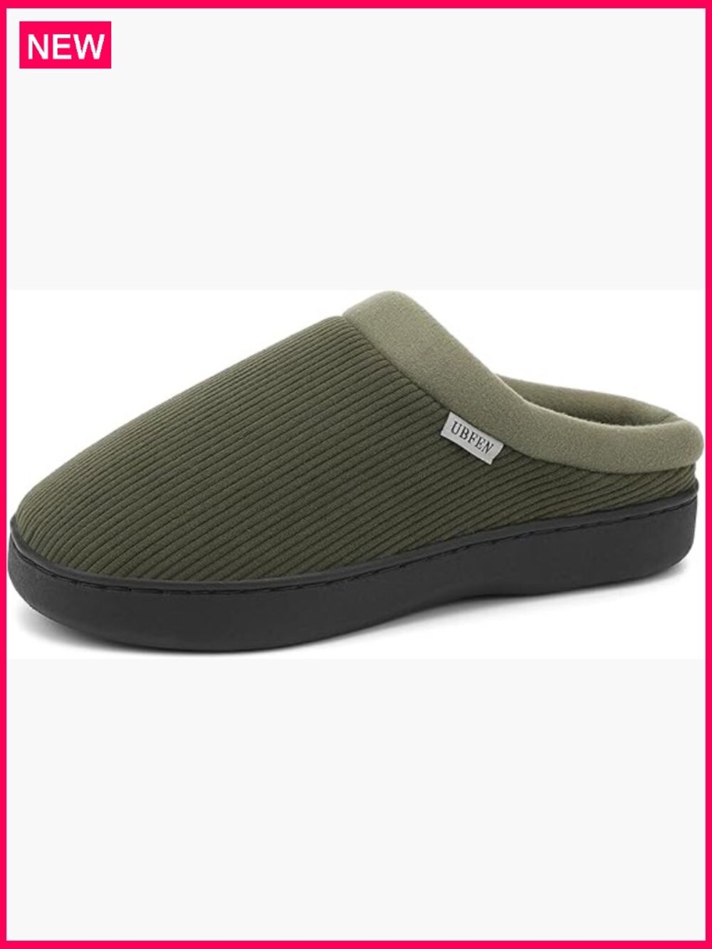 Classic Plaid Winter Slippers with Memory Foam Platform House Shoes